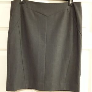 Worthington Grey Pencil Skirt